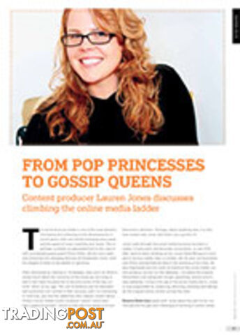 From Pop Princesses to Gossip Queens: Content Producer Lauren Jones Discusses Climbing the Online Media Ladder