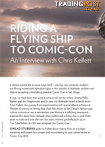 Riding a Flying Ship to Comic-Con: An Interview with Chris Kellett