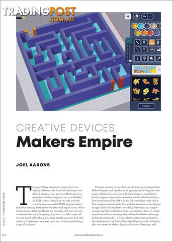 Creative Devices: Makers Empire