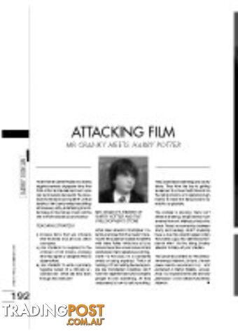 Attacking Film - Mr Cranky Meets Harry Potter
