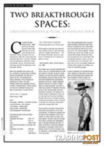 Two Breakthrough Spaces: Crocodile Dundee and Picnic at Hanging Rock