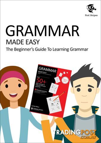 GRAMMAR MADE EASY (Online Lessons): The Beginner's Guide to Learning Grammar (1-Year Rental)