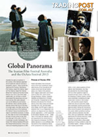 Global Panorama: The Iranian Film Festival Australia and the OzAsia Festival 2013