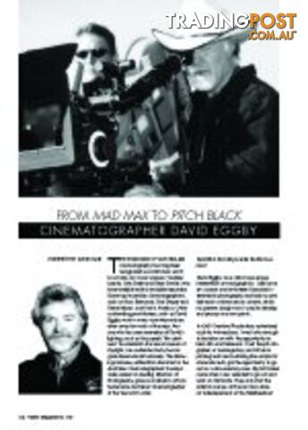From 'Mad Max' to 'Pitch Black': Cinematographer David Eggby