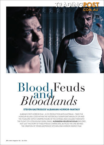Blood Feuds and 'Bloodlands': Steven Kastrissios' Albanian Horror-Fantasy