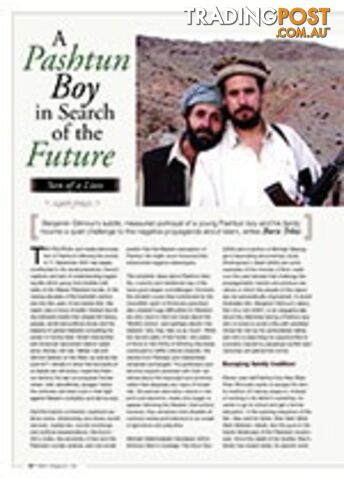 A Pashtun Boy in Search of the Future: Son of a Lion