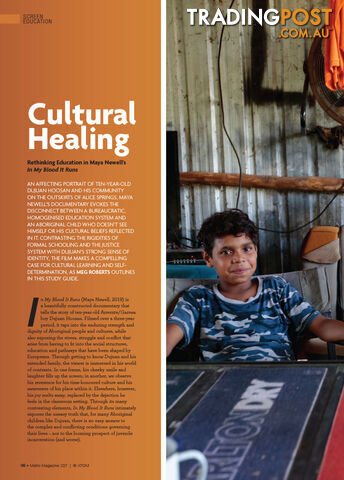 Cultural Healing: Rethinking Education in Maya Newell's 'In My Blood It Runs'