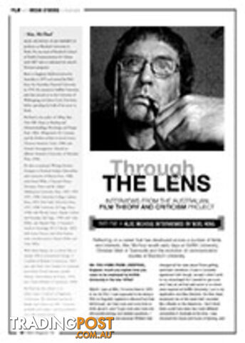 Through the Lens: Interviews from the Australian Film Theory and Criticism...