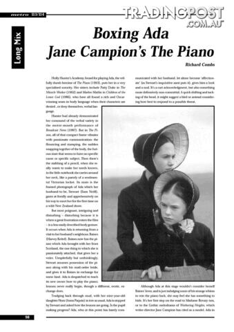 Boxing Ada: Jane Campion's 'The Piano'