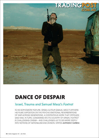 Dance of Despair: Israel, Trauma and Samuel Maoz's 'Foxtrot'