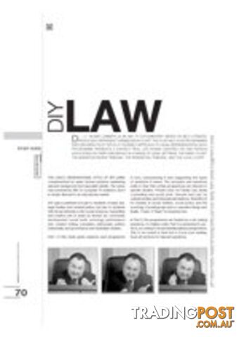 DIY Law ( Study Guide)