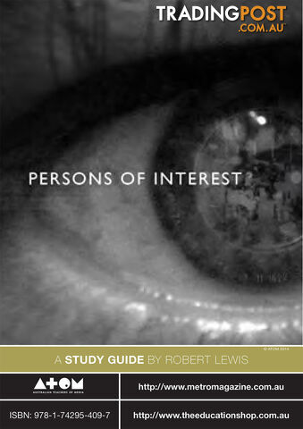 Persons of Interest ( Study Guide)