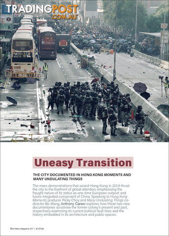 Uneasy Transition: The City Documented in 'Hong Kong Moments' and 'Many...