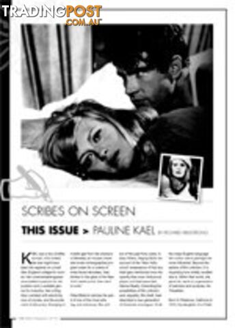 Scribes on Screen: Pauline Kael