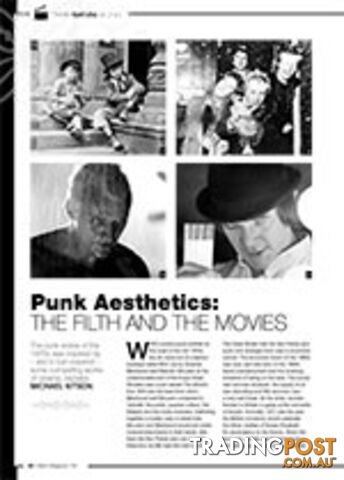 Punk Aesthetics: The Filth and the Movies