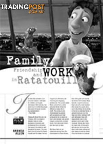 Family, Friendship and Work in Ratatouille