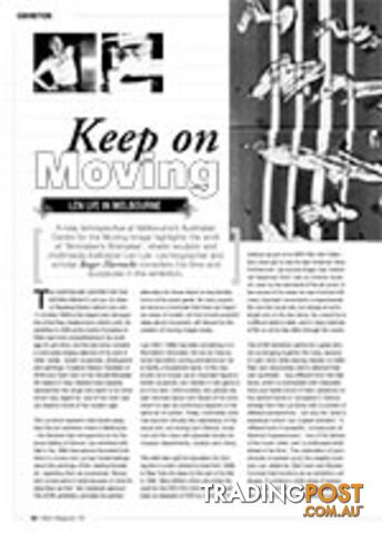 Keep on Moving: Len Lye in Melbourne