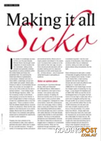 Making it All Better?: Sicko