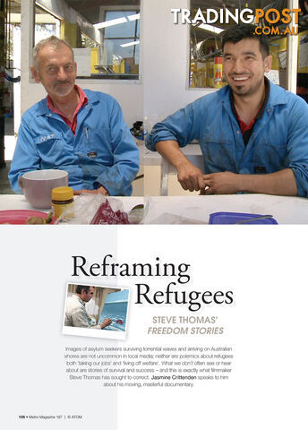 Reframing Refugees: Steve Thomas' Freedom Stories