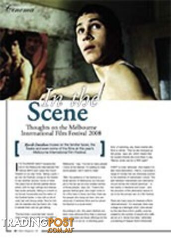 In the Scene: Thoughts on the Melbourne International Film Festival 2008