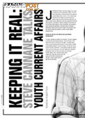 Keeping it Real: Steve Cannane Talks Youth Current Affairs