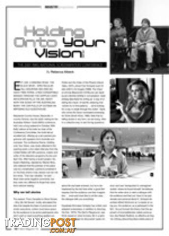 Holding onto Your Vision: The 2007 AWG National Screenwriters' Conference