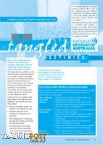 The Tangled Destinies exhibition: Exploring people and land in Australia over...