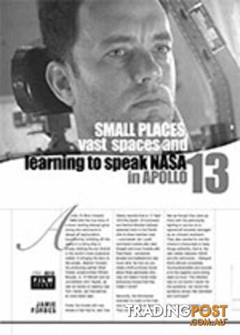 Small Places, Vast Spaces and Learning to speak NASA in Apollo 13