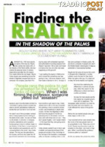 Finding the Reality: In the Shadow of the Palms