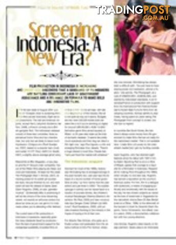 Screening Indonesia: A New Era?
