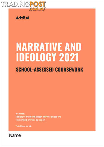 2021  Narrative and Ideology SAC for VCE Media Unit 3, Outcome 1