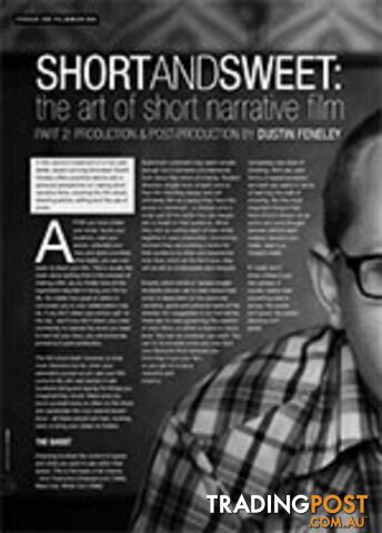 Short and Sweet: The Art of Short Narrative Film Part 2: Production &...
