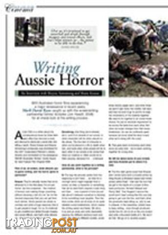 Writing Aussie Horror: An Interview with Shayne Armstrong and Shane Krause
