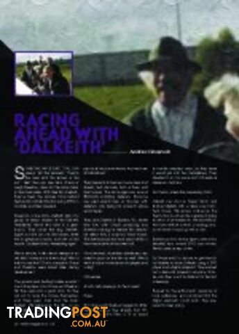 Racing Ahead With 'Dalkeith'