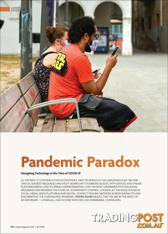 Pandemic Paradox: Navigating Technology in the Time of COVID-19