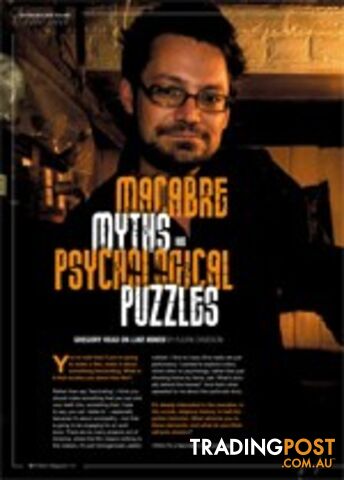 Macabre Myths and Psychological Puzzles: Gregory Read on Like Minds