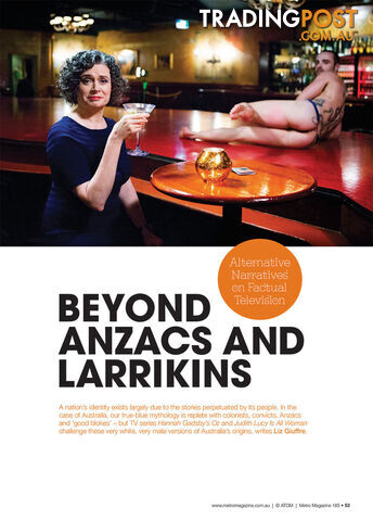 Beyond Anzacs and Larrikins: Alternative Narratives on Factual Television