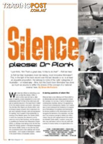 Silence, Please: Dr Plonk