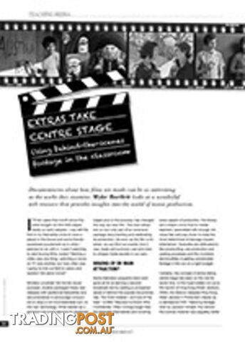 Extras Take Centre Stage: Using Behind-the-Scenes Footage in the Classroom