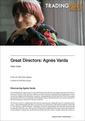 Great Directors: Agnes Varda