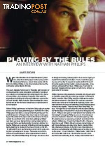 Playing By The Rules: An Interview with Nathan Phillips
