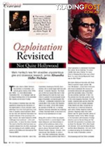 Ozploitation Revisited: Not Quite Hollywood