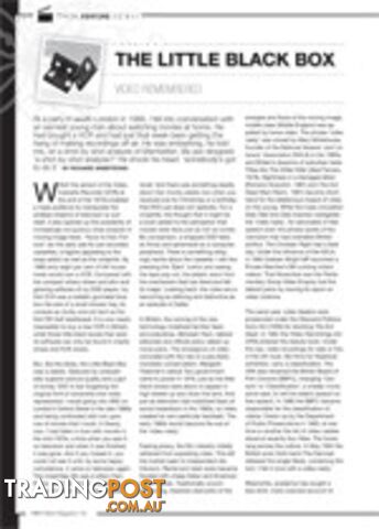 The Little Black Box: Video Remembered