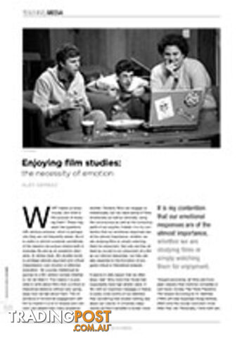 Enjoying Film Studies: The Necessity of Emotion