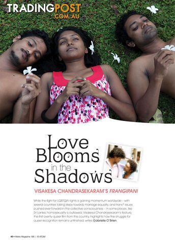 Love Blooms in the Shadows: Visakesa Chandrasekaram's Frangipani