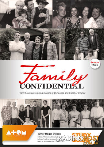 Family Confidential - Season Three ( Study Guide)