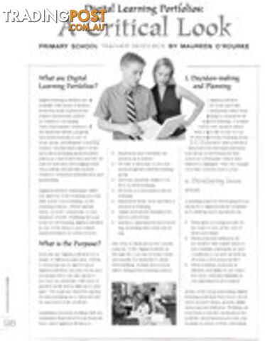 Digital Learning Portfolios: A Critical Look - photo 1 of 2