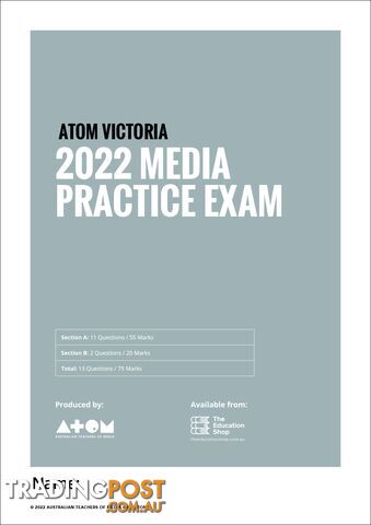 2022  Media Practice Exam