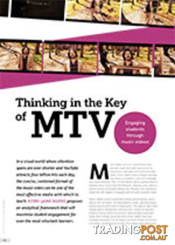 Thinking in the Key of MTV: Engaging Students through Music Videos