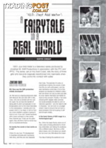 H2O: Just Add Water: A Fairytale in a Real World